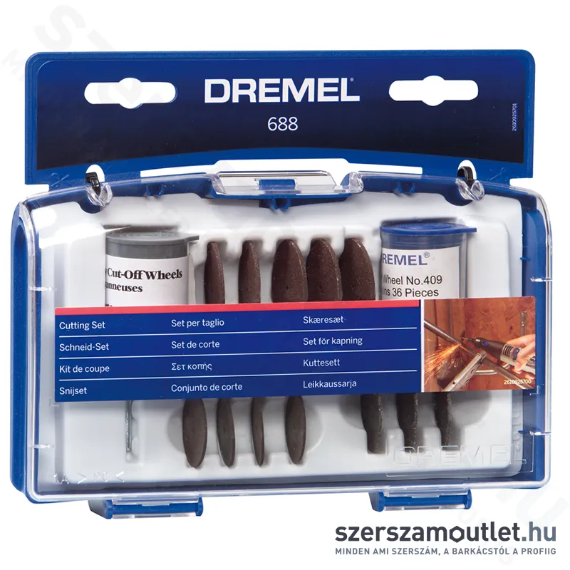 DREMEL Vágókészlet 68 részes (688) (26150688JA)