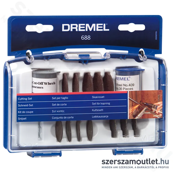 DREMEL Vágókészlet 68 részes (688) (26150688JA)