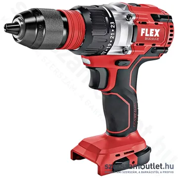 FLEX DD 2G 18.0-EC Akkus fúró-csavarbehajtó, L-BOXX (18V) (Akku és töltő nélkül!) (447.498)