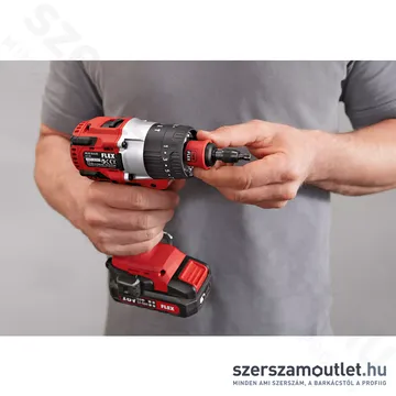 FLEX PD 2G 18.0-EC Akkus ütvefúró-csavarbehajtó, L-BOXX (18V) (Akku és töltő nélkül!) (447.501)