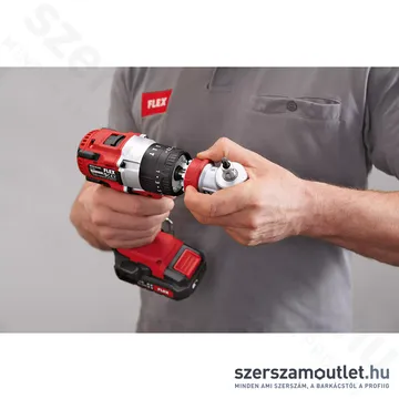 FLEX PD 2G 18.0-EC Akkus ütvefúró-csavarbehajtó, L-BOXX (18V) (Akku és töltő nélkül!) (447.501)
