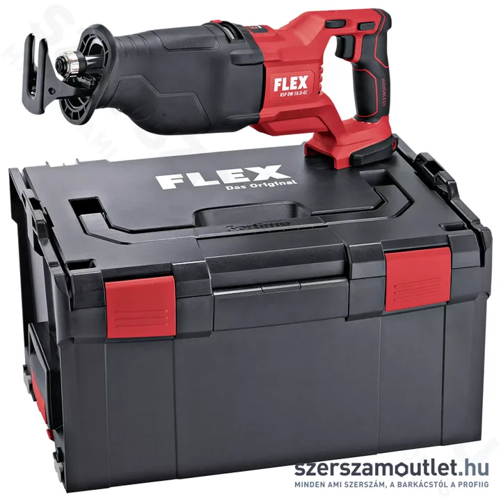 FLEX RSP DW 18.0-EC Akkus orrfűrész, L-BOXX (18V) (Akku és töltő nélkül!) (466.964)