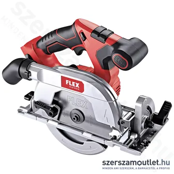FLEX CS 62 18.0-EC Akkus körfűrész, L-BOXX (18V/165mm) (Akku és töltő nélkül!) (417.939)
