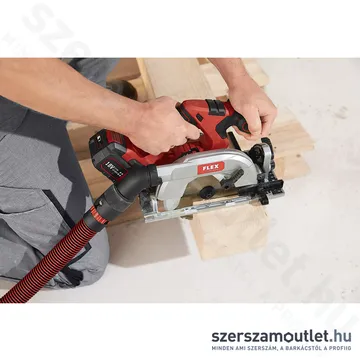 FLEX CS 62 18.0-EC/5,0 Ah Akkus körfűrész, L-BOXX 165mm (2x5,0Ah/18V) (454.028)