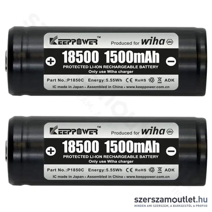 WIHA SpeedE akkumulátor Li-ion 1500mAh 2db (599001/41914)