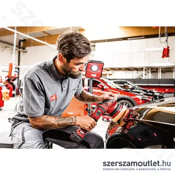 FLEX XCE 8 125 18.0-EC Akkus polírozó, L-BOXX (18V/160mm) (Akku és töltő nélkül!) (459.070)