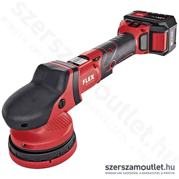 FLEX XCE 8 125 18.0-EC/5,0Ah P-SET Akkus polírozó, L-BOXX, 160mm (2x5,0Ah/18V) (461.245)