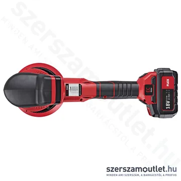 FLEX XFE 15 150 18.0-EC/5,0Ah Akkus polírozó, L-BOXX, 160mm (2x5,0Ah/18V) (461.237)