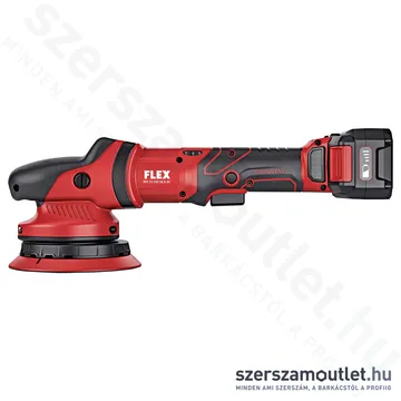 FLEX XFE 15 150 18.0-EC/5,0Ah Akkus polírozó, L-BOXX, 160mm (2x5,0Ah/18V) (461.237)