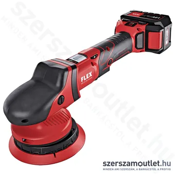 FLEX XFE 15 150 18.0-EC/5,0Ah Akkus polírozó, L-BOXX, 160mm (2x5,0Ah/18V) (461.237)