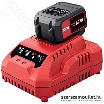 FLEX CA 10.8V Gyorstöltő 10,8V-os akkumulátor töltéséhez (418.021)