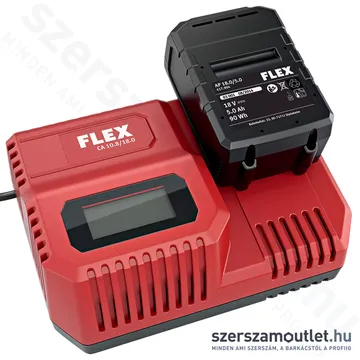 FLEX CA 10.8/18.0 Gyorstöltő 10,8V/18V-os akku töltéséhez (417.882)