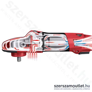 FLEX PE 14-2 150 Polírozógép, fordulatszámszabályzós (1400W/200mm) (373.680)