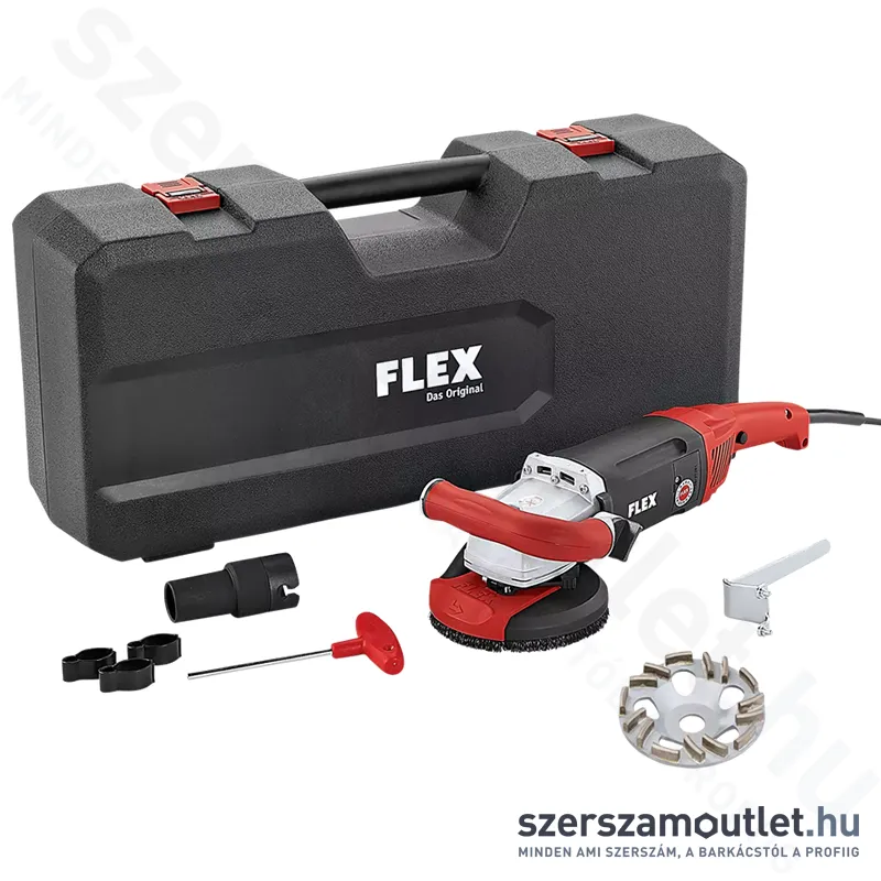 FLEX LD 18-7 125 R Betoncsiszoló kofferben (1800W/125mm) (408.611)