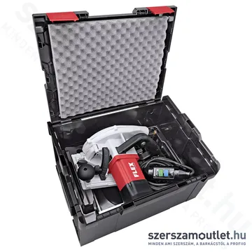 FLEX CS 60 WET Vizes körfűrész, ferde vágásokhoz 45°-ig, L-BOXX (1400W/170mm) (374.016)