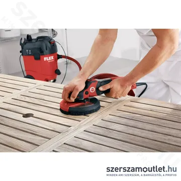 FLEX SE 14-2 150 SUPRAFLEX Speciális fa/festék/kő/INOX csiszoló, L-BOXX (1400W/150mm) (419.206)