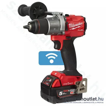 MILWAUKEE M18 ONEDD2-502X Akkus szénkefementes fúró-csavarozó HD kofferben (2x5,0Ah/18V)