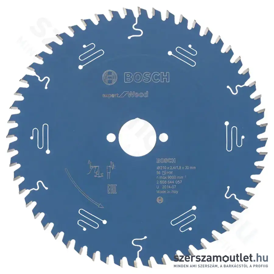 BOSCH Expert for Wood körfűrészlap 210x2,4/1,8x30mm T56 (2608644057)