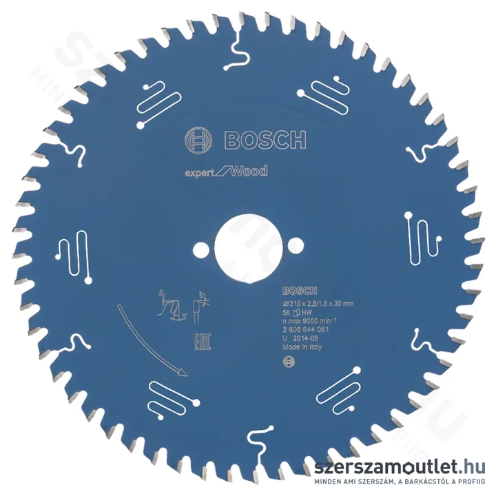 BOSCH Expert for Wood körfűrészlap 210x2,8/1,8x30mm T56 (2608644061)