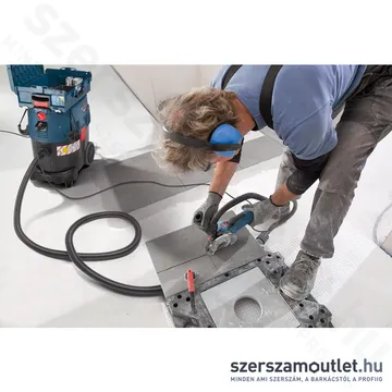 BOSCH GAS 35 L SFC Ipari száraz-nedves porszívó, félautomata szűrőtisztitású (1200W/35l) (06019C3000