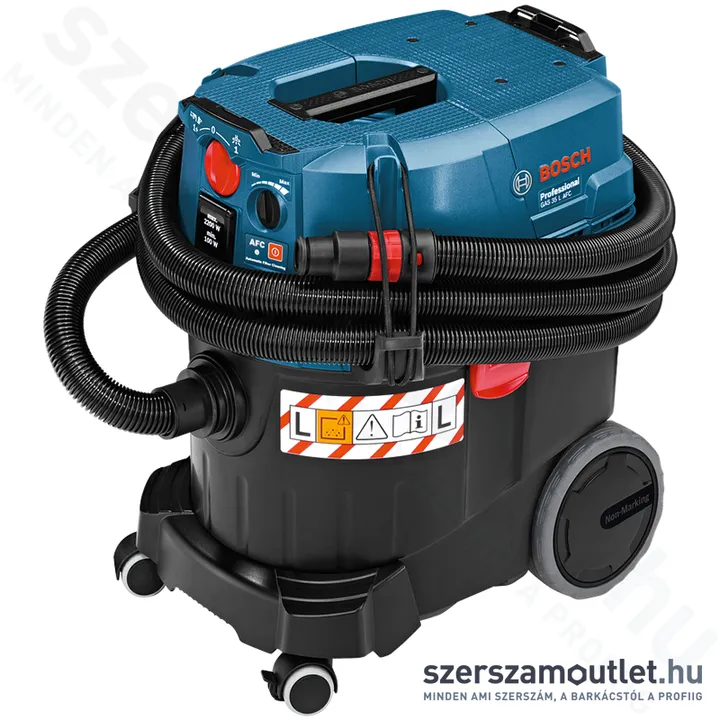 BOSCH GAS 35 L AFC Ipari száraz-nedves porszívó, automata (1200W/35l) (06019C3200)