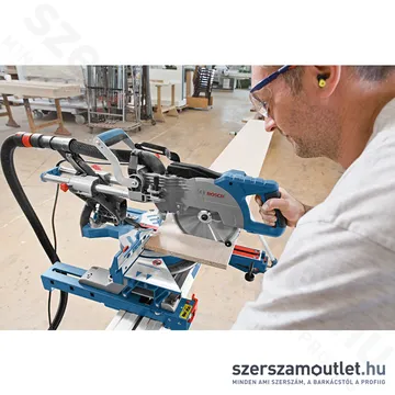 BOSCH GCM 8 SJL Gérvágó, csúszósínes (1600W/216mm) (0601B19100)
