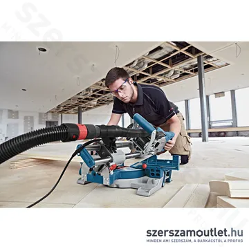 BOSCH GCM 8 SJL Gérvágó, csúszósínes (1600W/216mm) (0601B19100)