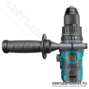 EXTOL Share20V Akkus ütvefúró-csavarozó, szénkefementes, kofferben (1x2,0Ah/20V)