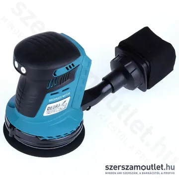 DEDRA SAS+ALL Akkus excentercsiszoló szénkefementes (18V/125mm) (Akku és töltő nélkül!) (DED7062)