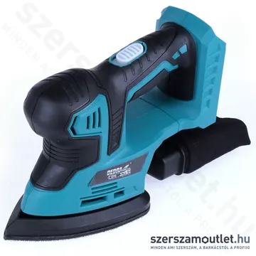 DEDRA SAS+ALL Akkus deltacsiszoló (18V/140x93mm) (Akku és töltő nélkül!) (DED7063)