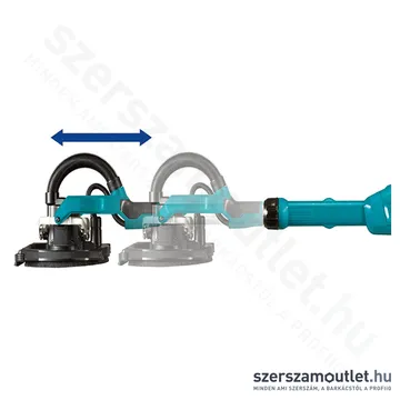 MAKITA DSL800RTEU Akkus teleszkópos falcsiszoló zsiráf (18V/225mm)