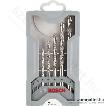 BOSCH HSS-G X-Pro fémfúró készlet (7db, 2,0-10,0 mm)