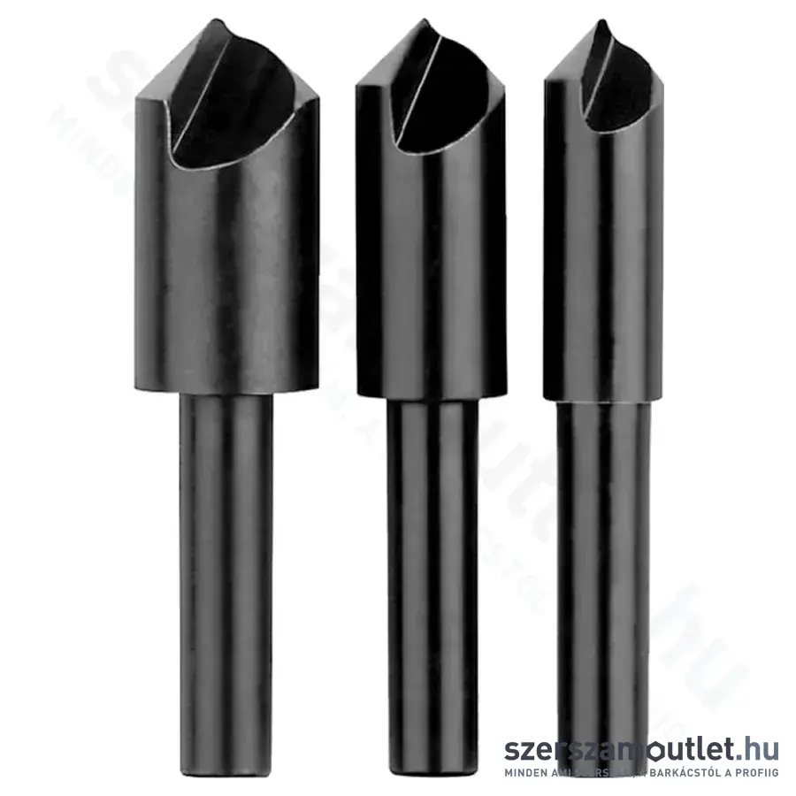 BOSCH 3 részes süllyesztő készlet, 1 vágóél, 90°-os élszög (2608596667)