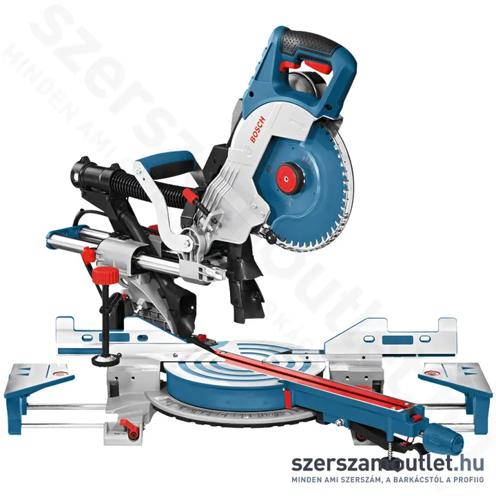BOSCH GCM 8 SDE Gérvágó, csúszósínes (1600W/216mm) (0601B19200)