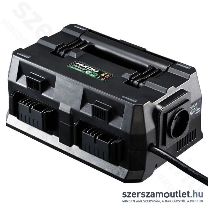 HIKOKI UC18YTSL MULTI VOLT Multi-Port töltő 4db akkukhoz (14,4/18V)