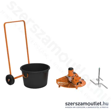 BATTIPAV MIXIT 55 Keverőgép vödörrel 1600W (67-MIXIT055)