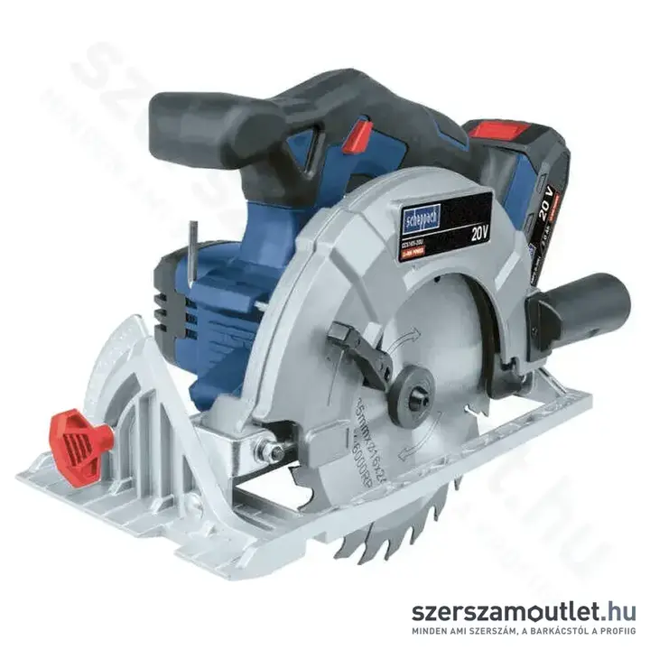 SCHEPPACH CCS165-20LI Akkus körfűrész (20V/165mm) (Akku és töltő nélkül!)