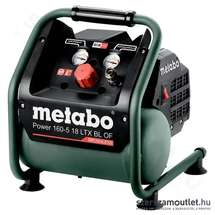 METABO POWER 160-5 18 LTX BL OF Akkus kompresszor (Akku és töltő nélkül)