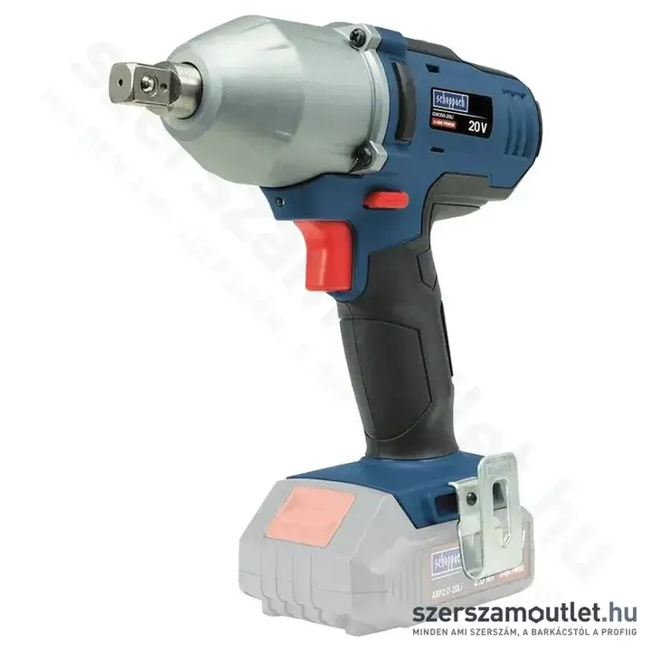 SCHEPPACH CIW350-20LI Akkus ütvecsavarozó 1/2" (Akku és töltő nélkül!)