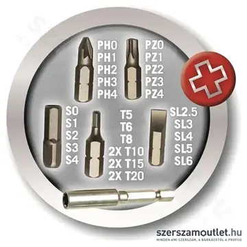 SCHEPPACH CSD4-4LI Akkus csavarbehajtó+bitkészlet
