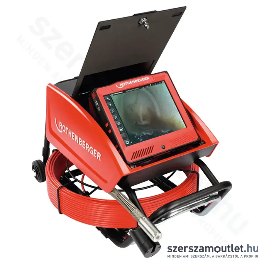 ROTHENBERGER ROCAM 4 Plus csőkamera Ø30mm kamerafej 30m vezeték+Minimodul 16m/25mm kamerafej+ko