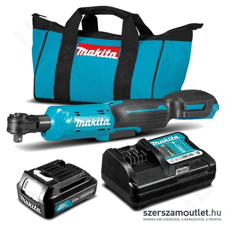 MAKITA WR100DSA Max CXT Akkus racsnis kulcs 12V (1x2,0Ah/12V) (WR100DSA)