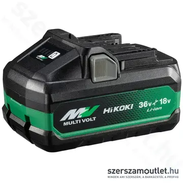 HIKOKI BSL36B18 /BSL36B18X MULTI VOLT Csúszótalpas lítium-ion akku (18V/8,0Ah-36V/4,0Ah) (380084)
