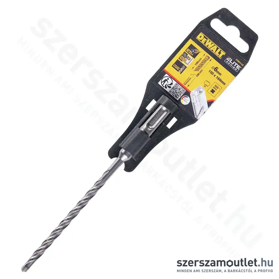 DEWALT XLR SDS-plus 4-élű fúrószár 6x160/100mm