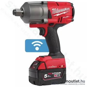 MILWAUKEE ONE-KEY M18 ONEFHIWF34-502X Akkus ütvecsavarozó, HD kofferben (3/4