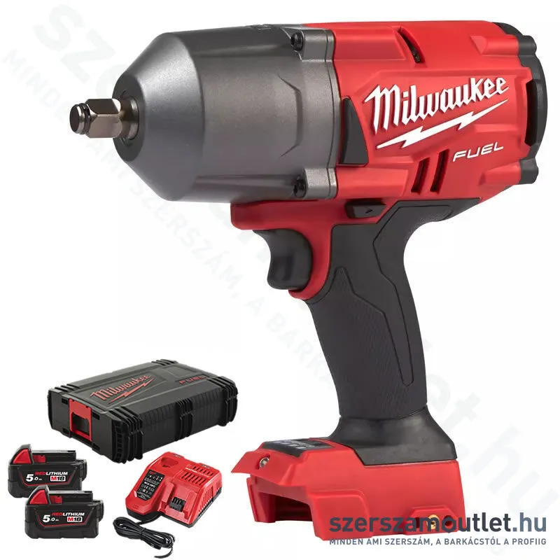 MILWAUKEE M18 FHIWF12-502X Akkus ütvecsavarozó bizt.gyűrűvel HD koffer (1/2