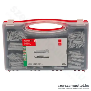 FISCHER Red-Box UX R/SX Műanyag dübel készlet [290db/doboz](40991)