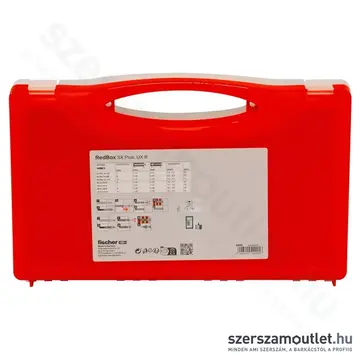 FISCHER Red-Box UX R/SX Műanyag dübel készlet [290db/doboz](40991)