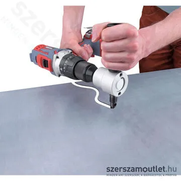 EXTOL Fúrógéppel hajtható mechanikus lemezvágó/lyukasztó fej