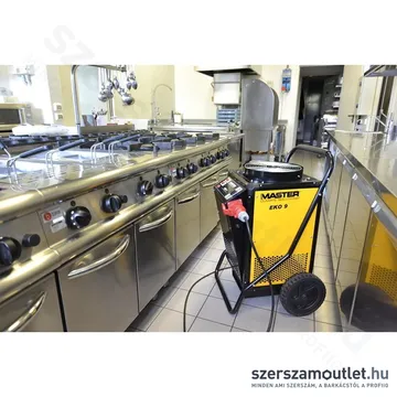 MASTER EKO9 Elektromos hőlégfúvó rovaritáshoz (400V/9,0kW)